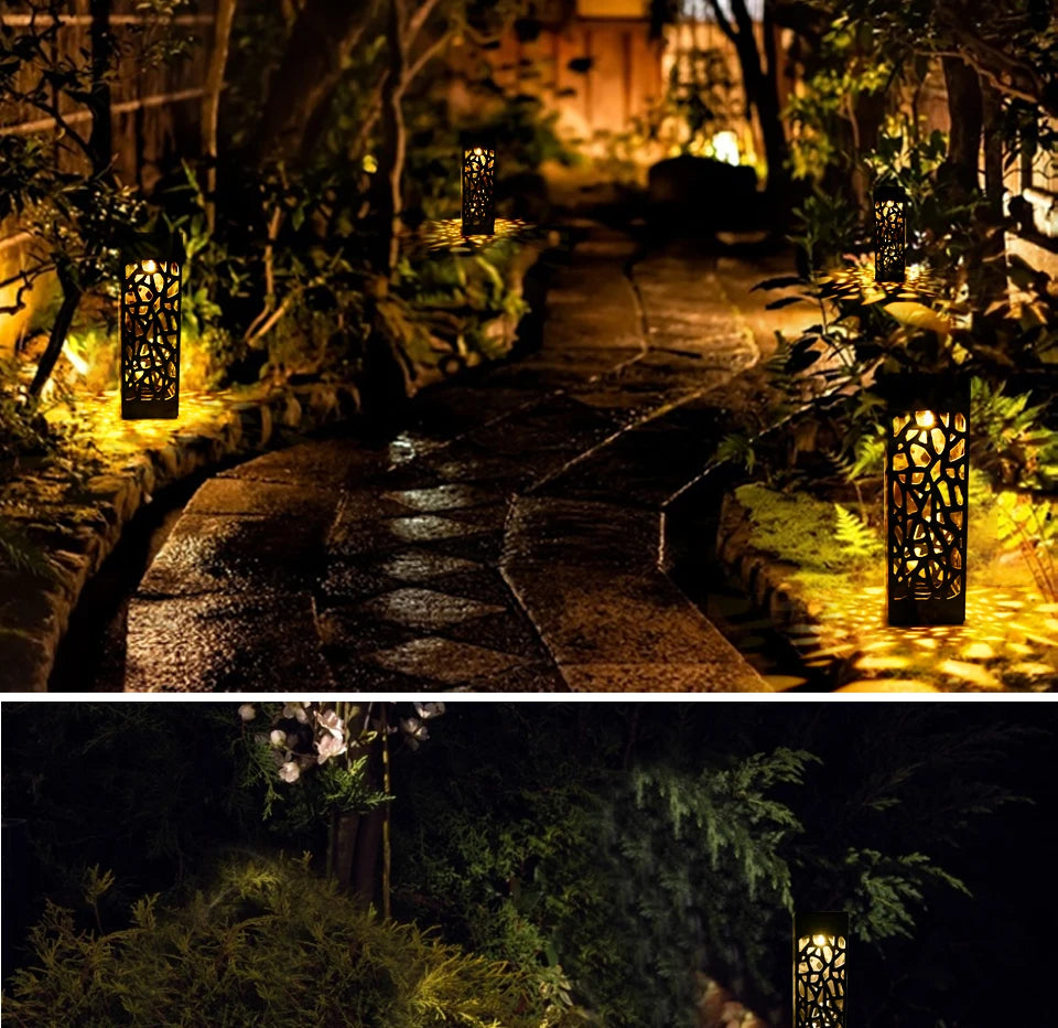 1/6 stücke Solar Rasen Licht im Freien solar betriebene vergrabene Weg Lichter wasserdichte Garten leuchten für Park Landschaft Innenhof Weg