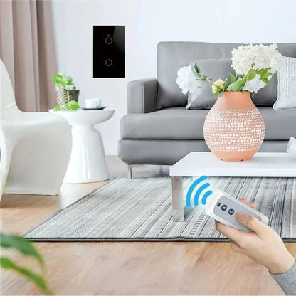 Tuya Smart Life Licht-Touch-Schalter, WiFi-Sensor, App-Fernbedienung, Neutrales Kabelloses, 110 V, 220 V, Funktioniert mit Alexa, Google Home